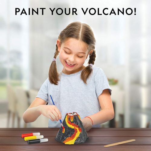  [아마존베스트]NATIONAL GEOGRAPHIC Ultimate Volcano Kit  Erupting Volcano Science Kit for Kids, 3X More Eruptions, Pop Crystals Create Exciting Sounds, STEM Science & Educational Toys Make Great