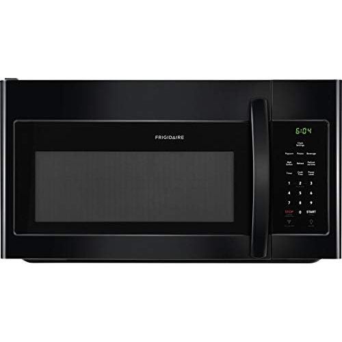  Frigidaire FFMV1645TB 30 Inch Over the Range Microwave Oven with 1.6 cu. ft. Capacity, 1000 Cooking Watts in Black