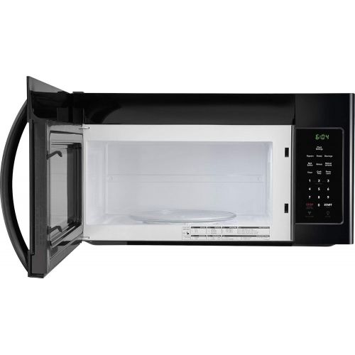  Frigidaire FFMV1645TB 30 Inch Over the Range Microwave Oven with 1.6 cu. ft. Capacity, 1000 Cooking Watts in Black