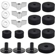 [아마존베스트]NATUCE Cymbal Stand Accessories, 18 Pieces Cymbal Accessories, Drum Accessories, Cymbal Accessories with Wing Nut and Washers for Drums, Musical Instruments Accessories for Drum Se