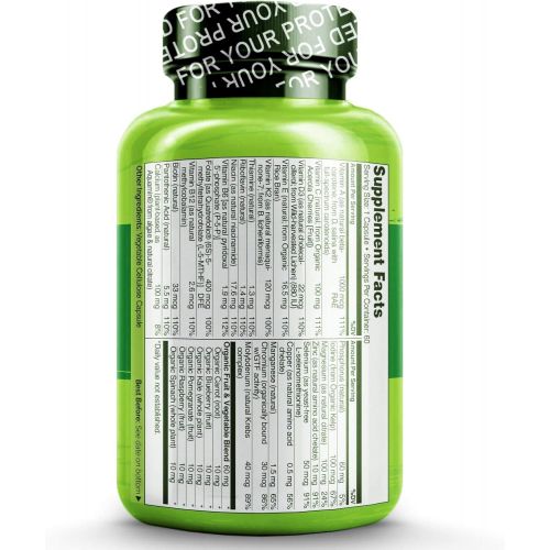  [아마존 핫딜]  [아마존핫딜]NATURELO One Daily Multivitamin for Men - with Whole Food Vitamins - Organic Extracts - Natural Supplement - Best for Energy, General Health - Non-GMO - 60 Capsules |...