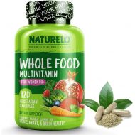 [아마존핫딜][아마존 핫딜] NATURELO Whole Food Multivitamin for Women 50+ (Iron Free) Natural Vitamins, Minerals, Raw Organic Extracts - Best for Post Menopausal Women Over 50 - No GMO - 120 Vegan Capsules