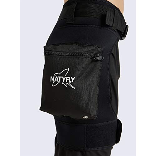  NATYFLY Wetsuit Scuba Shorts with Pocket,Neoprene Dive Tech Shorts for Diving Snorkeling Paddling Surfing