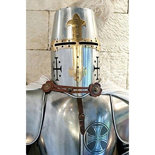 [아마존베스트]NauticalMart Medieval Wearable Knight Crusader Full Suit of Armor Costume