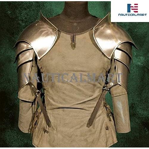  [아마존베스트]NauticalMart NAUTICALMART Women Shoulder Guard Armor Medieval Pauldrons LARP Armor