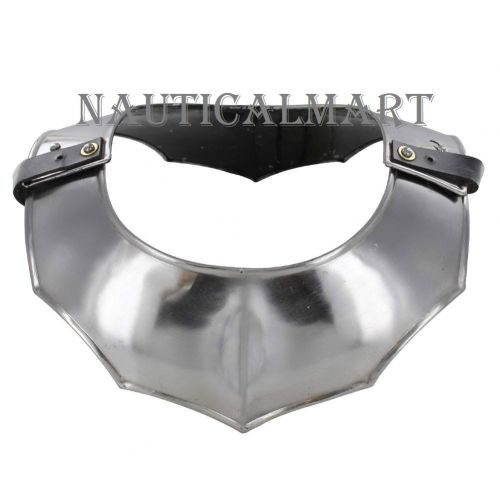  NAUTICALMART Medieval 18 Gauge Steel Plate Armor Gorget Neck Protector