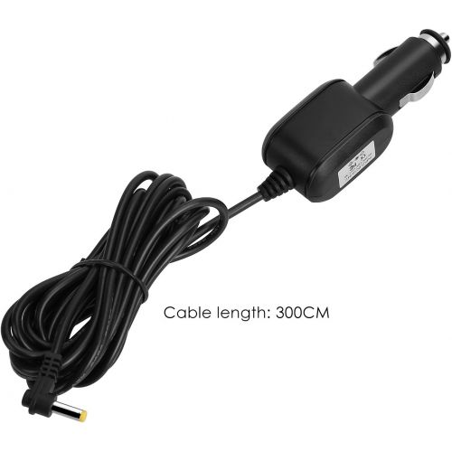  [아마존베스트]NAVISKAUTO 12-24V Car Cigarette Lighter Power Cable Charger Adapter Cable for NAVISKAUTO Car Portable DVD Player -1 in Pack (Black)