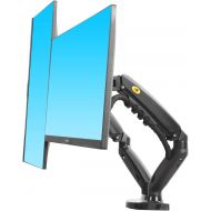 [아마존핫딜][아마존 핫딜] NB North Bayou Dual Monitor Desk Mount Stand Full Motion Swivel Computer Monitor Arm for Two Screens 17-27 Inch with 14.3lbs Loading for Each Display F160