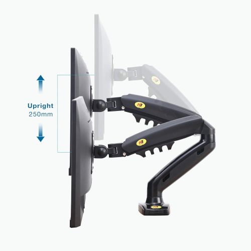  [아마존베스트]NB North Bayou Monitor Desk Mount Stand Full Motion Swivel Monitor Arm Gas Spring for 17-27 Computer Monitor from 4.4lbs to 14.3lbs