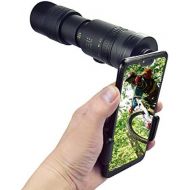 [아마존베스트]-Service-Informationen NBAA 4K 10-300 x 40 mm Super Tele Zoom Monocular Telescope Portable with Phone Clip and Tripod 7.87 Inches Magnification: 7-17 Times, Field of View: 230-110FT 1000YDS