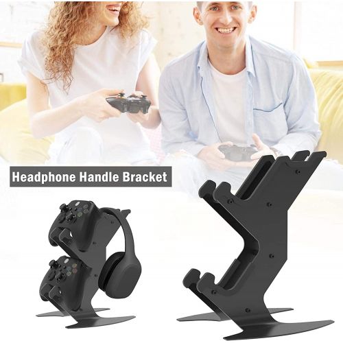  [아마존베스트]DOYO Game Controller Mount Stand Bracket for XBOX SERIES X / XBOX ONE / PS5 / PS4 / NINTENDO SWITCH/ STEAM PC /Headset , Aluminum metal headset holder Universal Gamepad gaming controlle