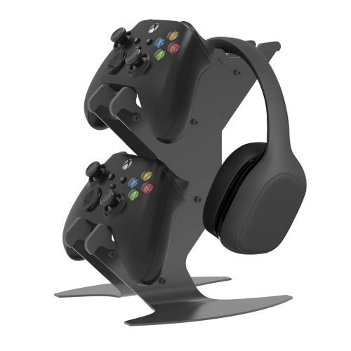  [아마존베스트]DOYO Game Controller Mount Stand Bracket for XBOX SERIES X / XBOX ONE / PS5 / PS4 / NINTENDO SWITCH/ STEAM PC /Headset , Aluminum metal headset holder Universal Gamepad gaming controlle