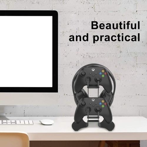  [아마존베스트]DOYO Game Controller Mount Stand Bracket for XBOX SERIES X / XBOX ONE / PS5 / PS4 / NINTENDO SWITCH/ STEAM PC /Headset , Aluminum metal headset holder Universal Gamepad gaming controlle