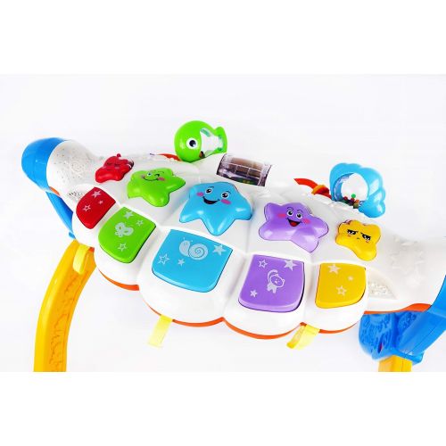  NBD Corp Ocean Baby Gym 3in1 Activity Gym for Your Baby, Motion Touch Light Up Action, Drawing Board, Plays Music and Sounds