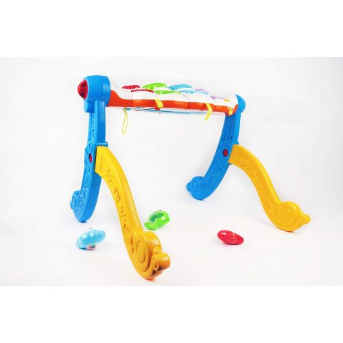  NBD Corp Ocean Baby Gym 3in1 Activity Gym for Your Baby, Motion Touch Light Up Action, Drawing Board, Plays Music and Sounds