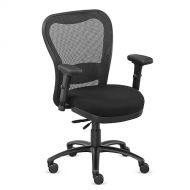 Black Fabric Big and Tall Mesh Chair - NBF Signature Series Performa Collection