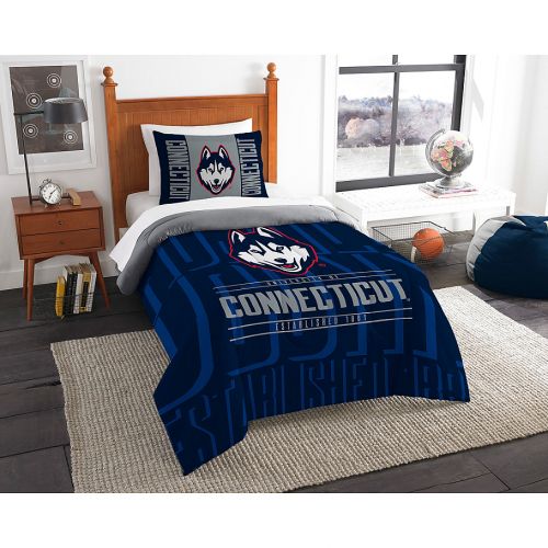  NCAA University of Connecticut Modern Take Comforter Set