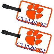 Clemson Tigers - NCAA Soft Luggage Bag Tag - Set of 2