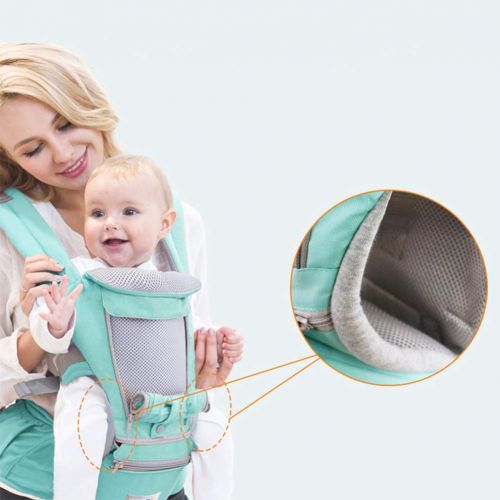  NCSBB-Baby carrier Breathable Baby Carrier Soft All Season 3-in-1 Baby Carrier 360 All Position,Carriers for Newborn for Child 0-36 Months,Pink