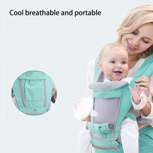  NCSBB-Baby carrier Breathable Baby Carrier Soft All Season 3-in-1 Baby Carrier 360 All Position,Carriers for Newborn for Child 0-36 Months,Pink