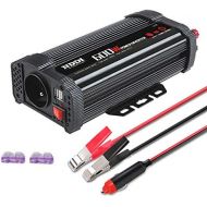 [아마존베스트]-Service-Informationen NDDI Power inverter 600 W, voltage converter, DC 12 V to AC 230 V, with work indicator light and 2 USB ports, suitable for caravans, cars, trucks etc. Safe and convenient