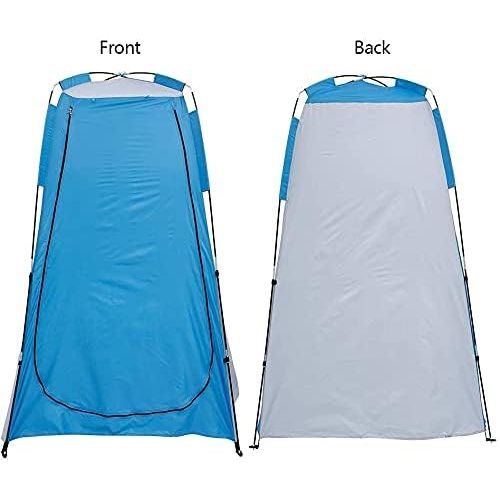  N/E. Pop Up Toilet Tent Shower Privacy Toilet Tent Portable Camping Pop up Changing Tents Outdoor Removable Sun Shelter Camping Toilet for Camping, Beach & Hiking, Spacious Toilet