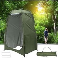 N/E. Pop Up Toilet Tent Portable Shower Privacy Toilet Tent Removable Outdoor Dressing Changing Room Privacy Tent with Carrying Bag for Camping, Beach & Hiking, Spacious Toilet & B