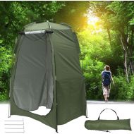 N/E. Pop Up Toilet Tent Portable Shower Privacy Toilet Tent Removable Outdoor Dressing Changing Room Privacy Tent with Carrying Bag for Camping, Beach & Hiking, Spacious Toilet & B