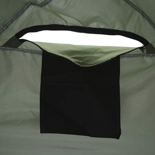  N/E. Pop Up Toilet Tent Portable Shower Privacy Toilet Tent Removable Outdoor Dressing Changing Room Privacy Tent with Carrying Bag for Camping, Beach & Hiking, Spacious Toilet & B