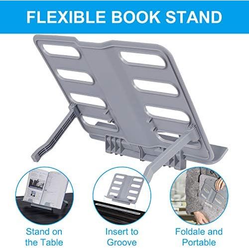  [아마존베스트]NEARPOW Laptop Bed Table, XXL Bed Trays for Eating, Laptops, Writing, Study and Drawing- Laptop Desk for Bed, Sofa and Couch- Folding Laptop Standwith Portable Book Stand and Drawer Storag