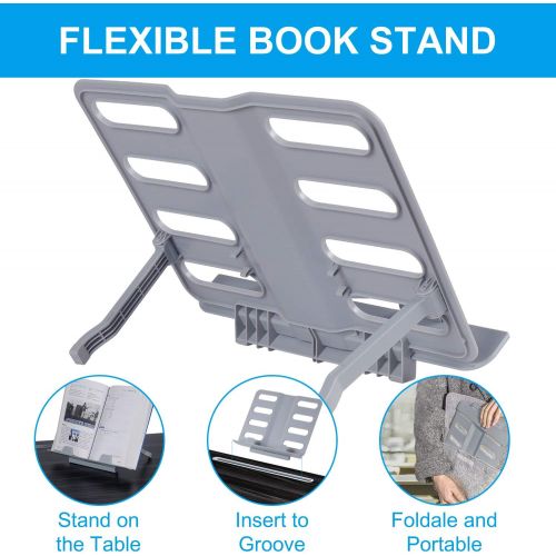  [아마존베스트]NEARPOW Laptop Bed Table, XXL Bed Trays for Eating, Laptops, Writing, Study and Drawing- Laptop Desk for Bed, Sofa and Couch- Folding Laptop Standwith Portable Book Stand and Drawer Storag