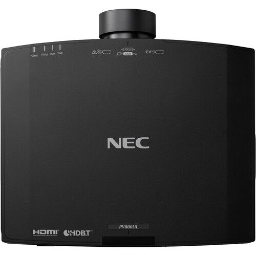  NEC NP-PV710-UL 7100-Lumen WUXGA 3LCD Laser Projector with NP13ZL Lens (Black)