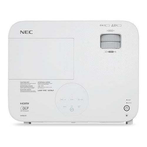  NEC Display Solutions NP-M403H NP-M403H 4000 lumen Widescreen Entry Level Professional Installation Projector