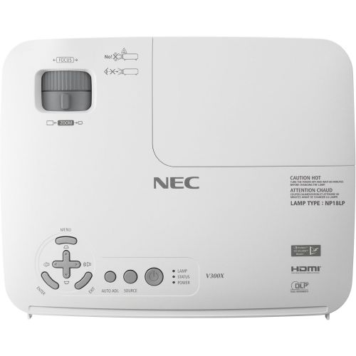  NEC NP-V300X XGA 1024 x 768 3000 Lumens DLP High-Brightness Mobile Projector