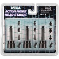 NECA Action Figure Head Display Stands black (3) Other figures accessories