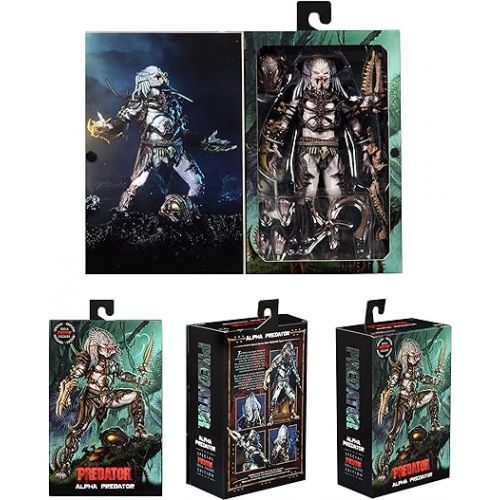 네카 NECA Predator Ultimate Alpha Predator 100th Edition Action Figure