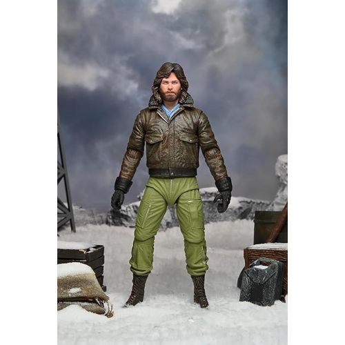 네카 NECA The Thing Action Figure - Classic Kurt Multicolor Plastic Toy (10