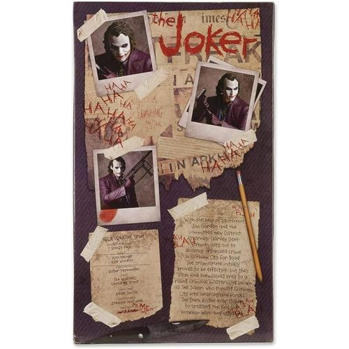 네카 NECA - The Dark Knight - The Joker (Heath Ledger) Action Figure (1/4 Scale)