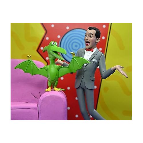 네카 NECA - Pee-wee's Playhouse Toony Classics Pee-Wee Herman 6-Inch Scale Action Figure