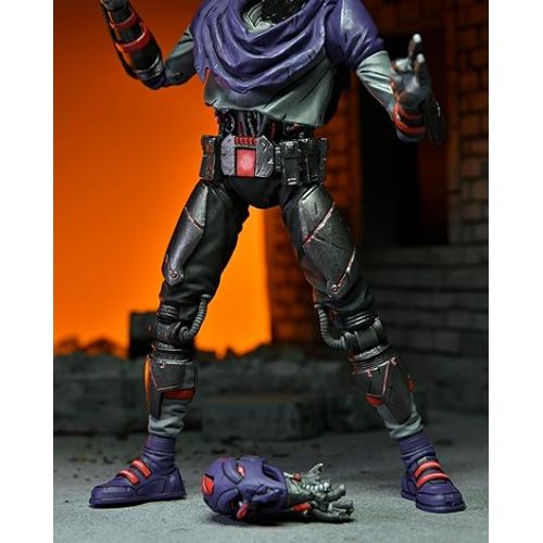 네카 NECA - TMNT The Last Ronin Ultimate Foot Bot 7In Af, Black