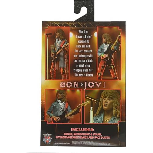 네카 NECA - 7″ Scale Action Figure - Ultimate Slippery When Wet Bon Jovi