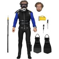 NECA Jaws Shark CAGE Hooper 8IN Clothed Action Figure
