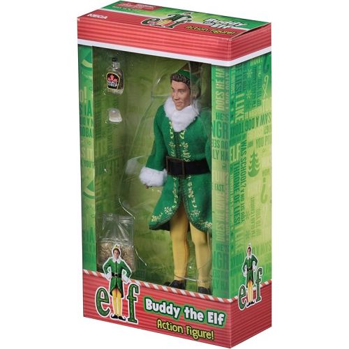 네카 NECA Elf - 8” Clothed Action Figure - Buddy The Elf