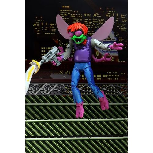 네카 NECA - TMNT Turtles in Time Baxter Stockman Ultimate 7 Action Figure