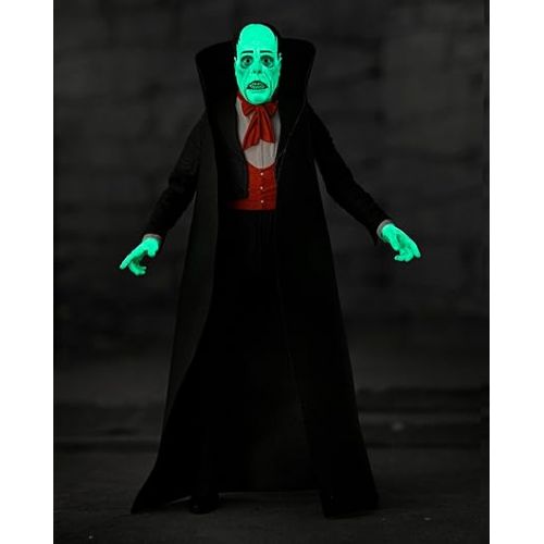 네카 NECA Phantom of The Opera -1:7 Scale Collectible Action Figure, Retro (Glow in The Dark) Phantom of The Opera