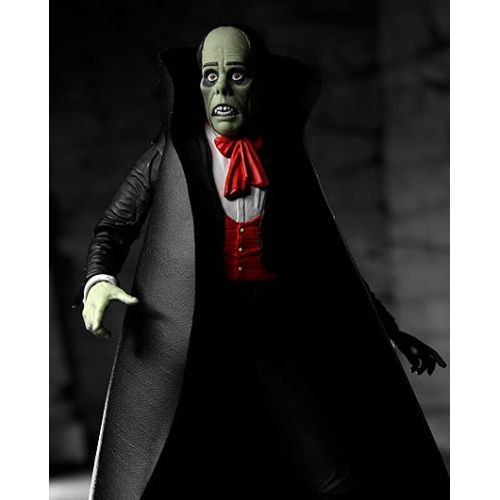 네카 NECA Phantom of The Opera -1:7 Scale Collectible Action Figure, Retro (Glow in The Dark) Phantom of The Opera