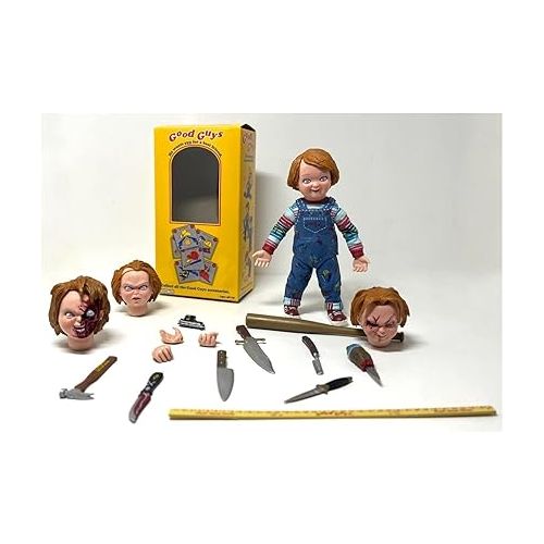 네카 NECA 4-Inch Scale Ultimate Chucky Action Figure