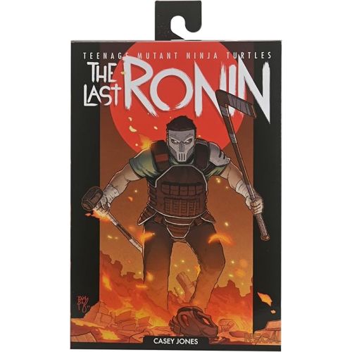 네카 NECA Teenage Mutant Ninja Turtles (The Last Ronin) - 1:7 Scale Collectible Action Figure, Ultimate Casey Jones