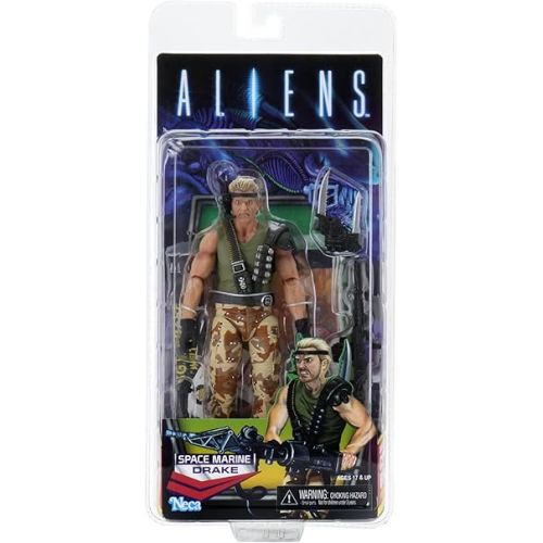 네카 NECA Aliens Space Marine Drake Action Figure