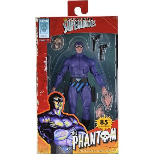 네카 NECA The Original Superheroes: Flash Gordon, The Phantom, Ming The Merciless 7” Action Figure Assortment